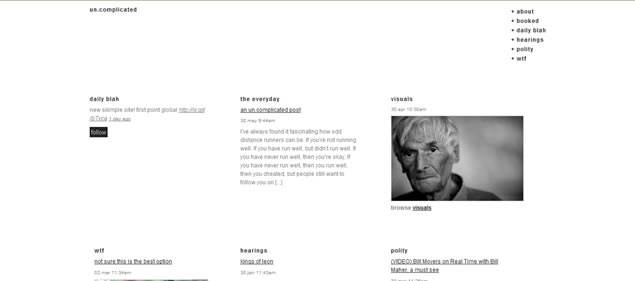 Un.Complicated - Minimal WordPress Themes