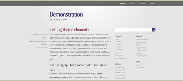 Smooth - Minimal WordPress Themes