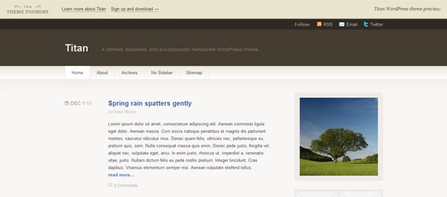 Titan Theme - Minimal WordPress Themes