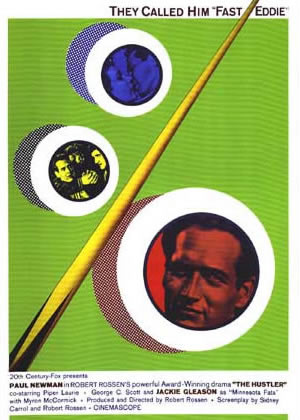 The Hustler - Movie Posters from the 1960s
