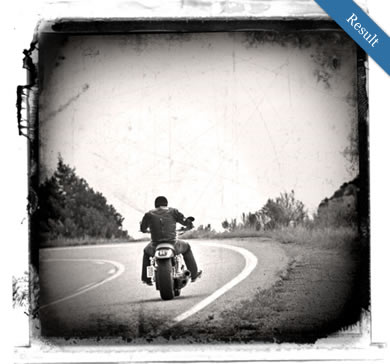 Photo Transfer Edge Effect