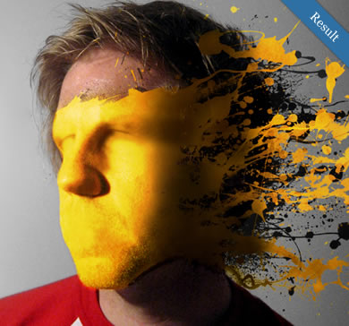 Paint Splatter Mold