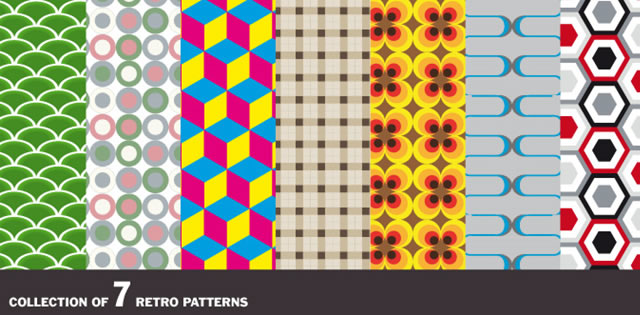 Retro Vector Pattern Pack
