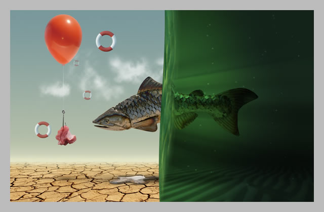 Desert Fish: Surreal Photo Manipulation Part-1 « PsAwesome★ Awesome Photoshop Tutorials