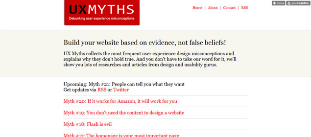 UX Myths