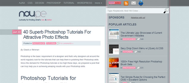 40 Superb Photoshop Tutorials For Attractive Photo Effects
