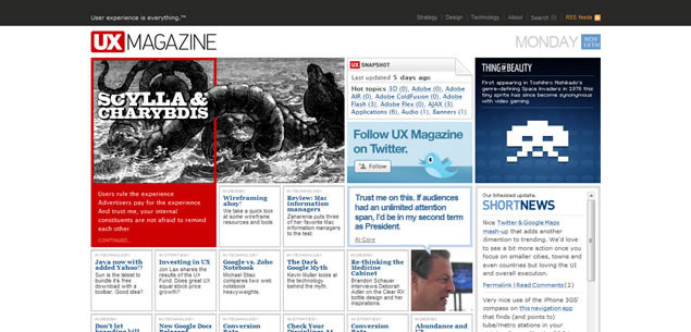 50 Magazine and Newspaper Styled Web Designs