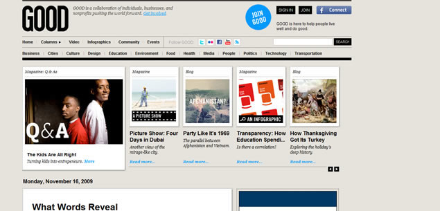 50 Magazine and Newspaper Styled Web Designs