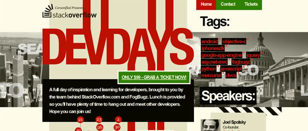 50 Effective Uses of Typography Within Web Design