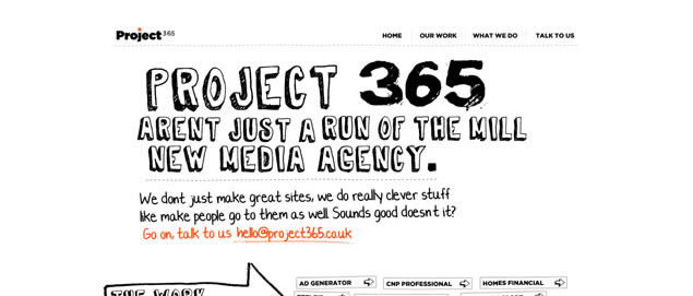 50 Effective Uses of Typography Within Web Design