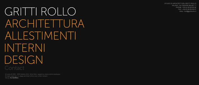 50 Examples of Black and Dark in Web Design