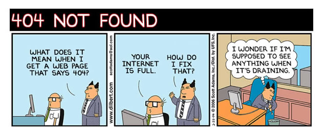 50 Examples of Creative 404 – Page Not Found Pages