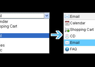 JavaScript Image Combobox - jQuery Form Plugin