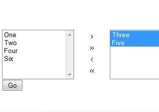jQuery Two Sided Multi Selector - jQuery Form Plugin