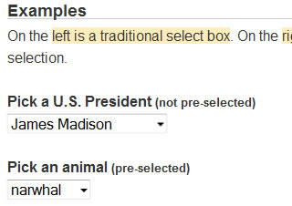 flexselect - jQuery Form Plugin