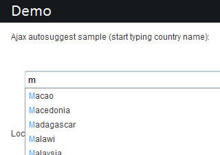 Ajax Autocomplete for jQuery - jQuery Form Plugin