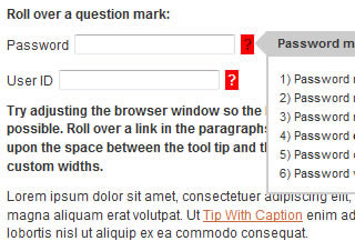 jTip - The Jquery Tool Tip - jQuery Form Plugin