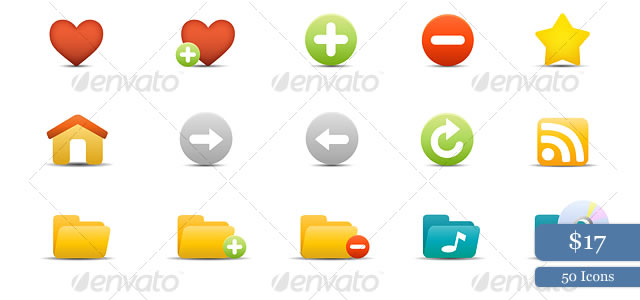 50 Cool Matte Icons