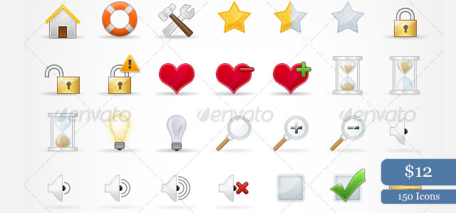 150 Web & Software Icons