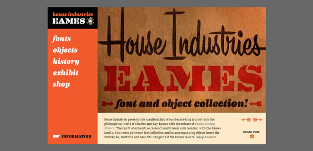 House Industries presents Eames Century Modern