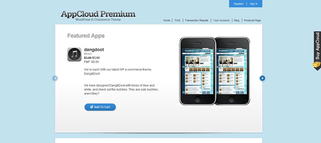 AppCloud (WP eCommerce Plugin Theme)
