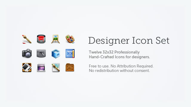 Professionally Hand-Crafted Free Icon Set from Tutorial9