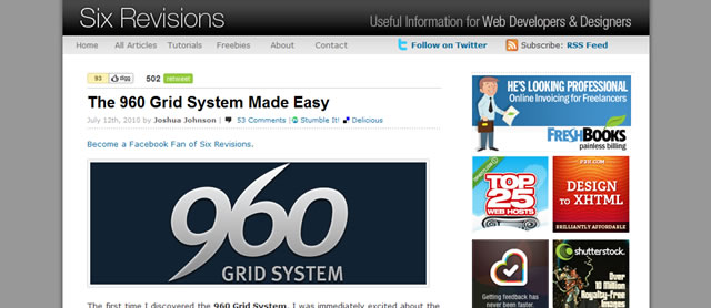 The 960 Grid System Made Easy