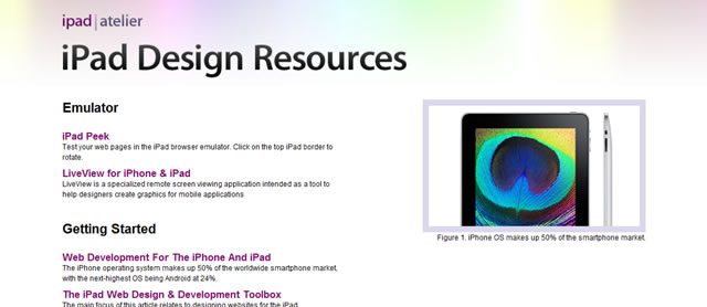 Design for iPad