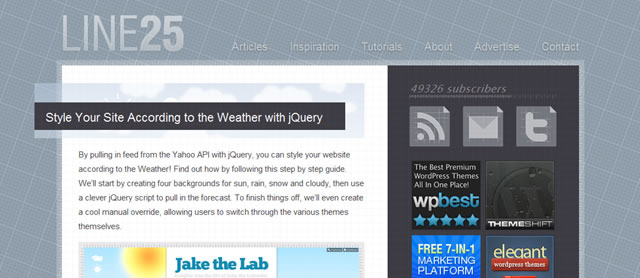Style Your Site According to the Weather with jQuery