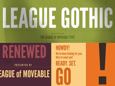 League Gothic