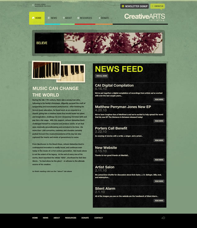 Creative Arts Initiative