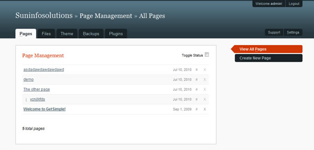 GetSimple CMS