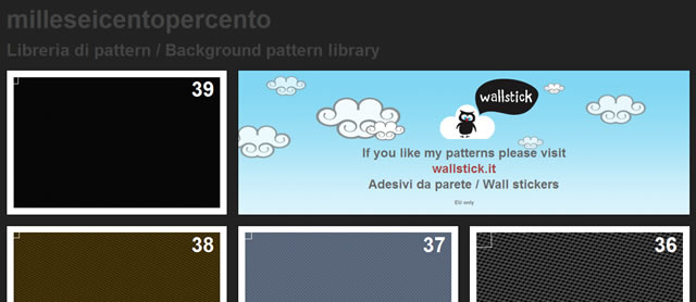 DROMOSCOPIO - Background Pattern Library