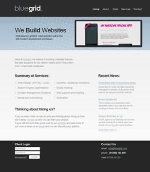 Clean Web Layout with the 960 Grid
