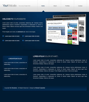 Minimal and Modern Portfolio Layout