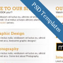 40 Professional and Detailed Web Layout PSD Templates