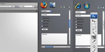 Browser Form Elements (.psd)
