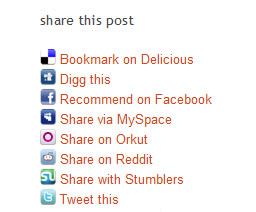 Share and Follow