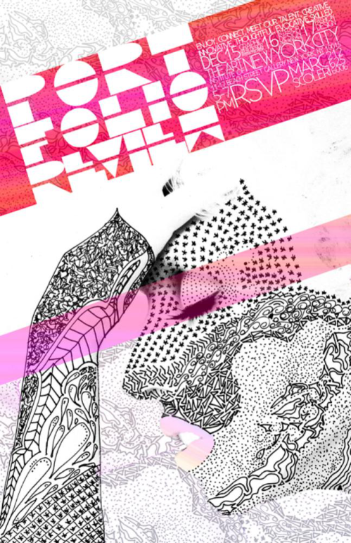 Potfolio Review Poster