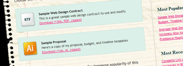 Sample Web Design Contract by Shawn Adrian from QuoteRobot