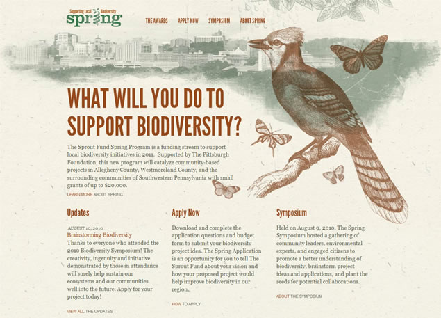 Spring: Supporting Local Biodiversity