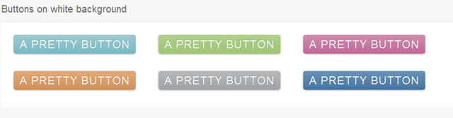 Styling Pretty Buttons with only CSS3