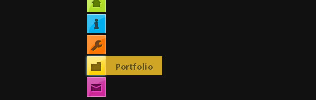 CSS3 Minimalistic Navigation Menu