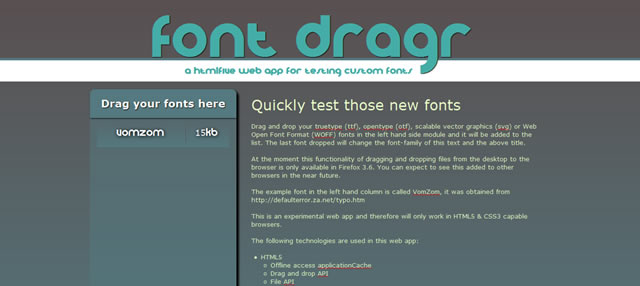 Font Dragr
