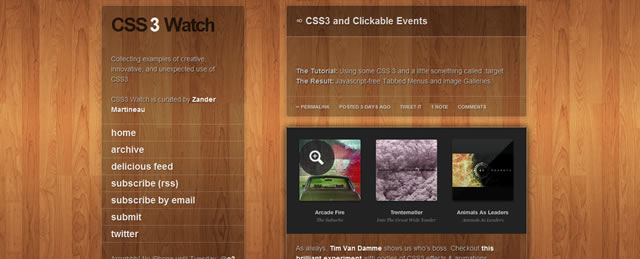 CSS3 Watch