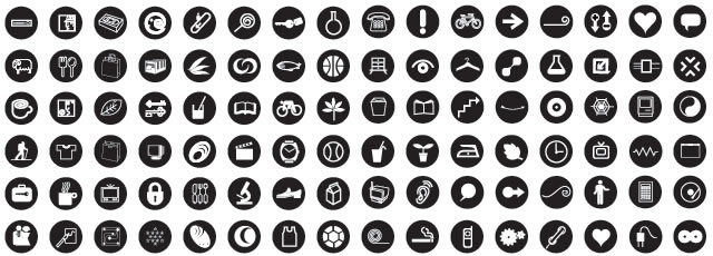342 Vector Icons designed by Mike Brisk