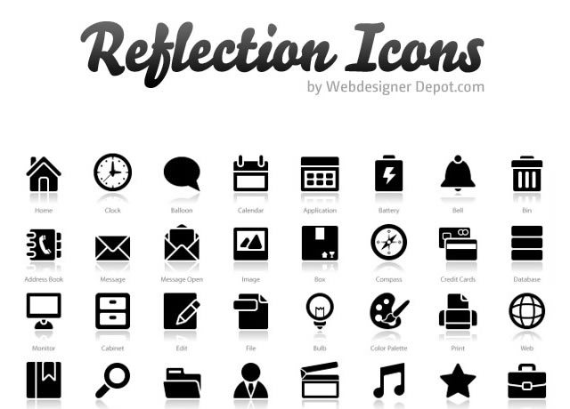 Reflection (208 icons)
