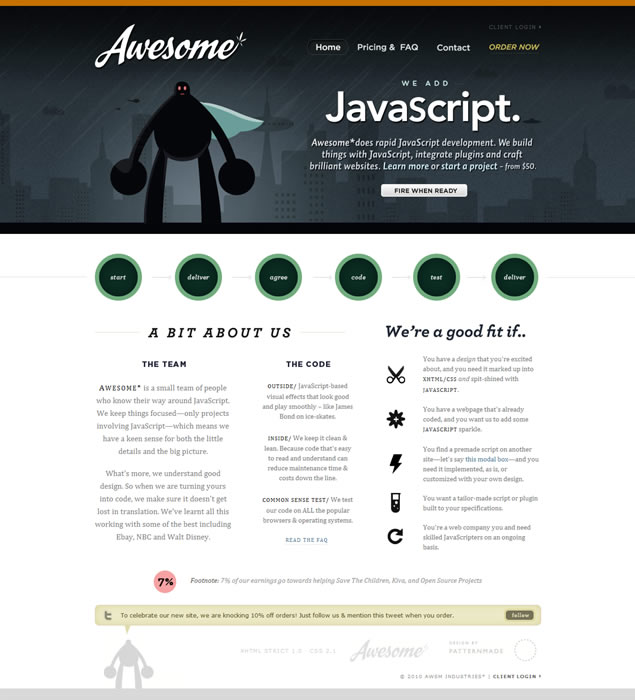 Awesome - We Add Javascript