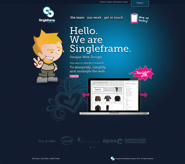 Singleframe DESIGN