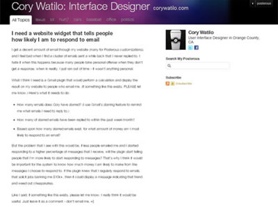 The Best Free to use Posterous Themes posterous theme 05 The Best Free to use Posterous Themes